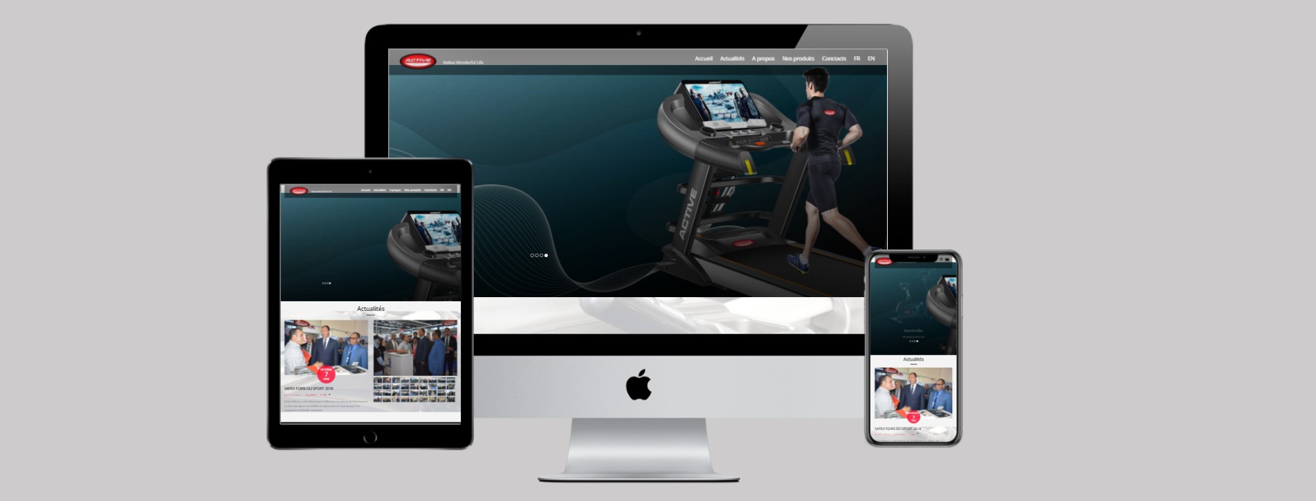 SITE WEB ACTIVE FITNESS
