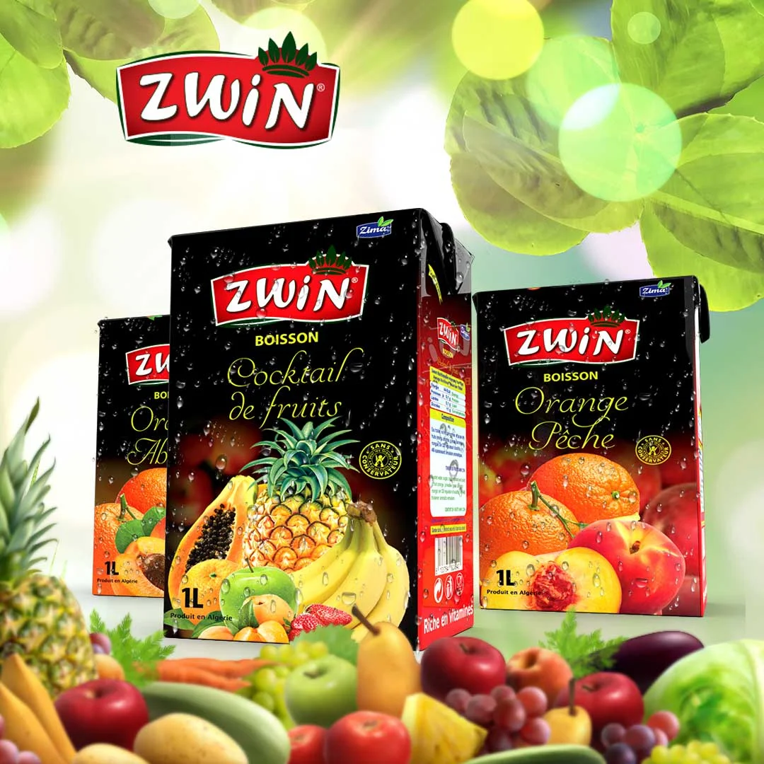 Packaging jus ZWIN 1l /200cl