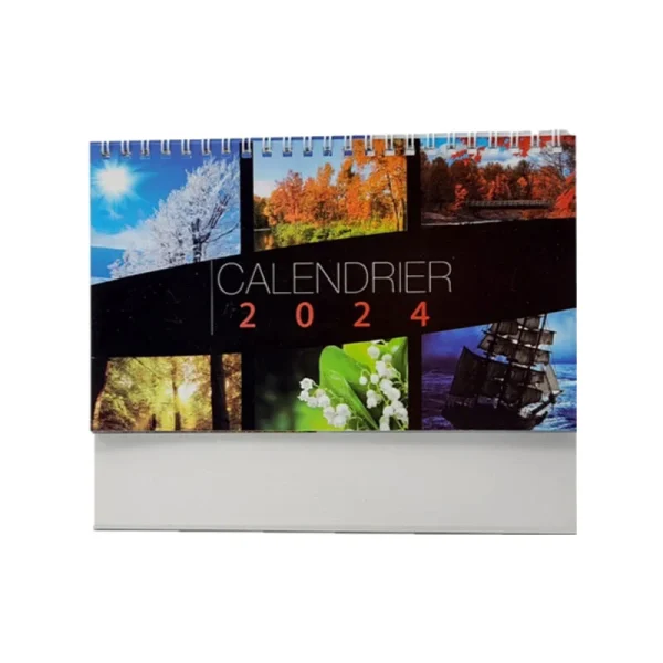 CALENDRIER CHEVALET NATURE 2024 (CH 002)